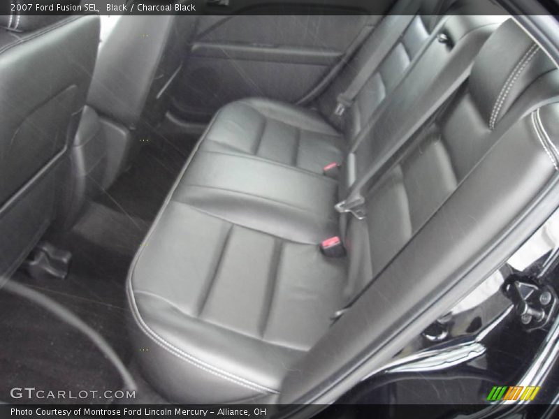 Black / Charcoal Black 2007 Ford Fusion SEL