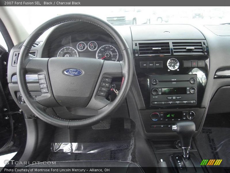 Black / Charcoal Black 2007 Ford Fusion SEL