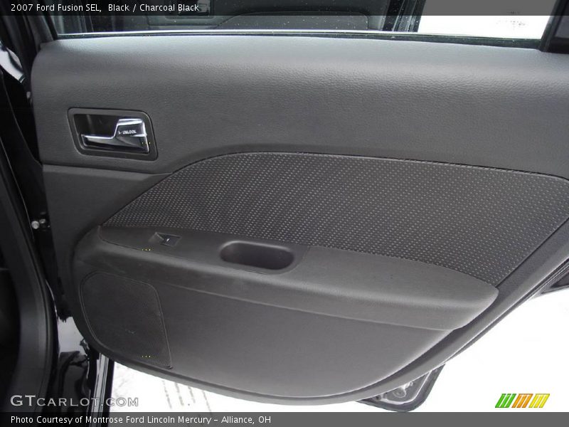 Black / Charcoal Black 2007 Ford Fusion SEL