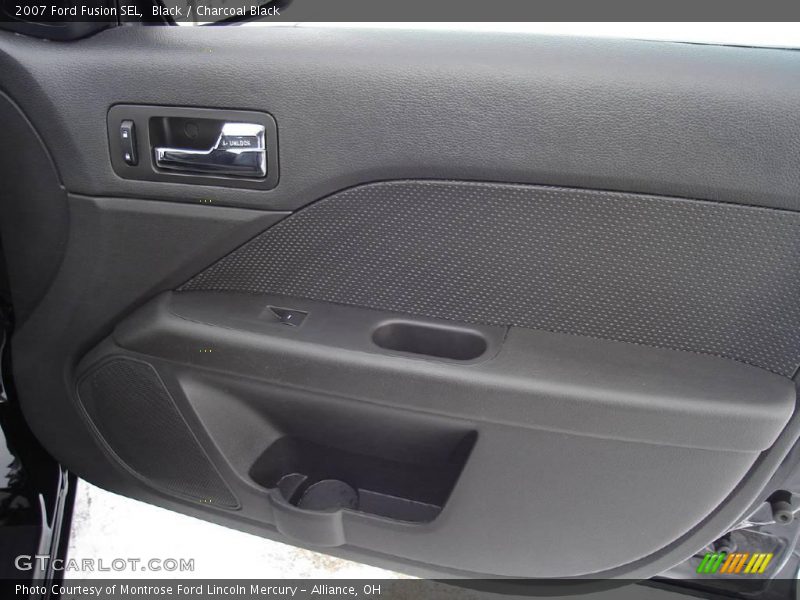 Black / Charcoal Black 2007 Ford Fusion SEL