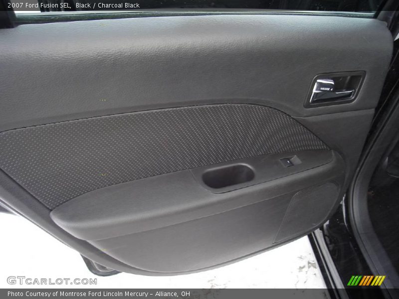 Black / Charcoal Black 2007 Ford Fusion SEL