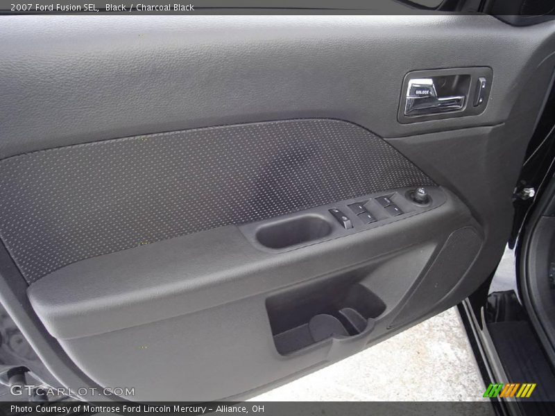 Black / Charcoal Black 2007 Ford Fusion SEL