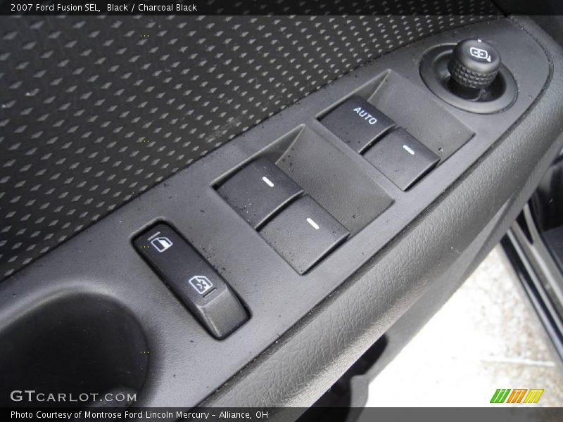 Black / Charcoal Black 2007 Ford Fusion SEL
