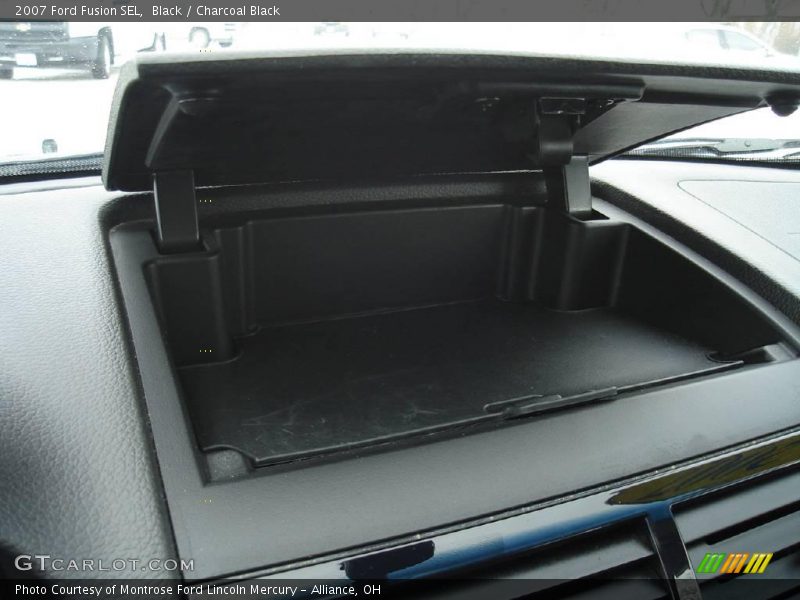 Black / Charcoal Black 2007 Ford Fusion SEL