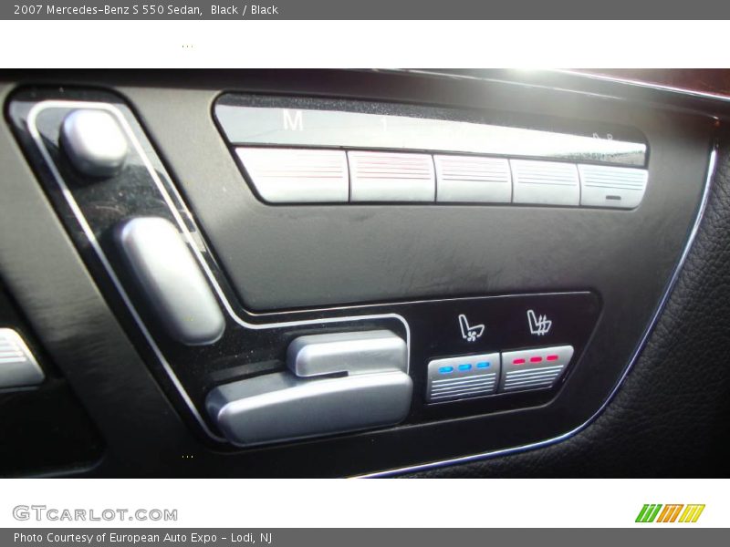 Black / Black 2007 Mercedes-Benz S 550 Sedan
