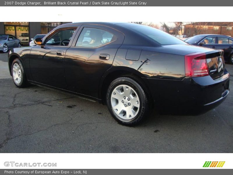 Brilliant Black Crystal Pearl / Dark Slate Gray/Light Slate Gray 2007 Dodge Charger
