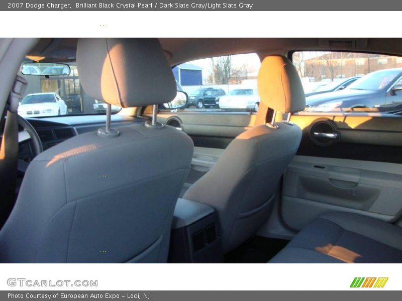 Brilliant Black Crystal Pearl / Dark Slate Gray/Light Slate Gray 2007 Dodge Charger