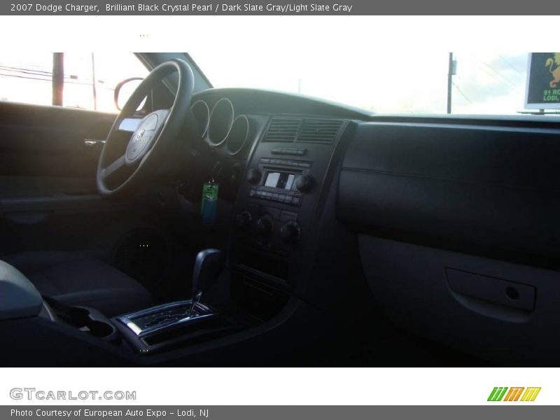 Brilliant Black Crystal Pearl / Dark Slate Gray/Light Slate Gray 2007 Dodge Charger