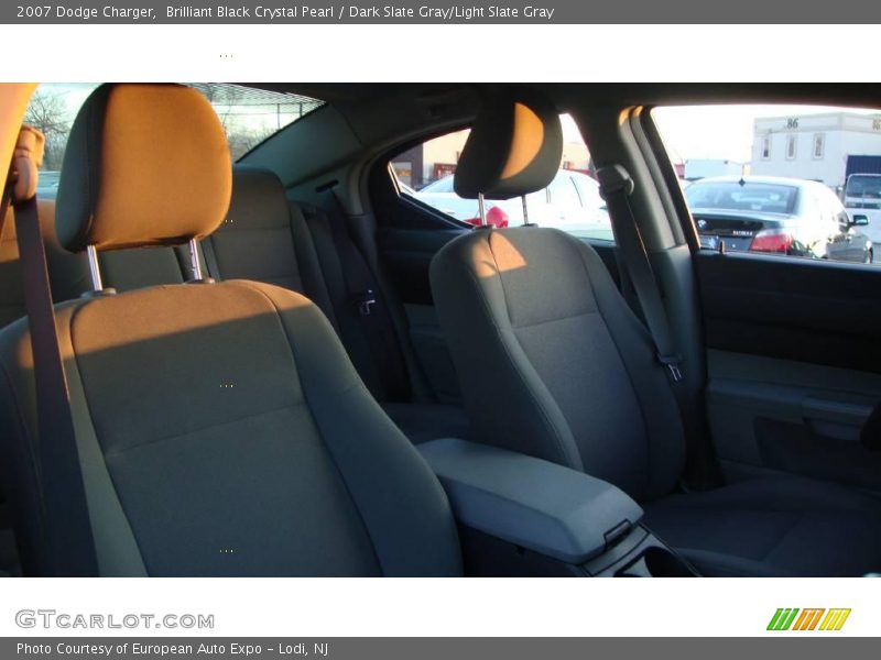 Brilliant Black Crystal Pearl / Dark Slate Gray/Light Slate Gray 2007 Dodge Charger