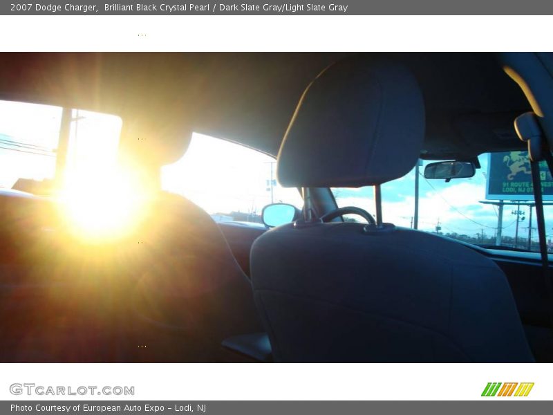 Brilliant Black Crystal Pearl / Dark Slate Gray/Light Slate Gray 2007 Dodge Charger