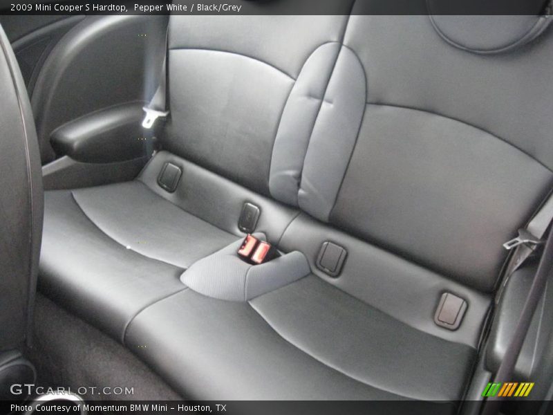 Pepper White / Black/Grey 2009 Mini Cooper S Hardtop