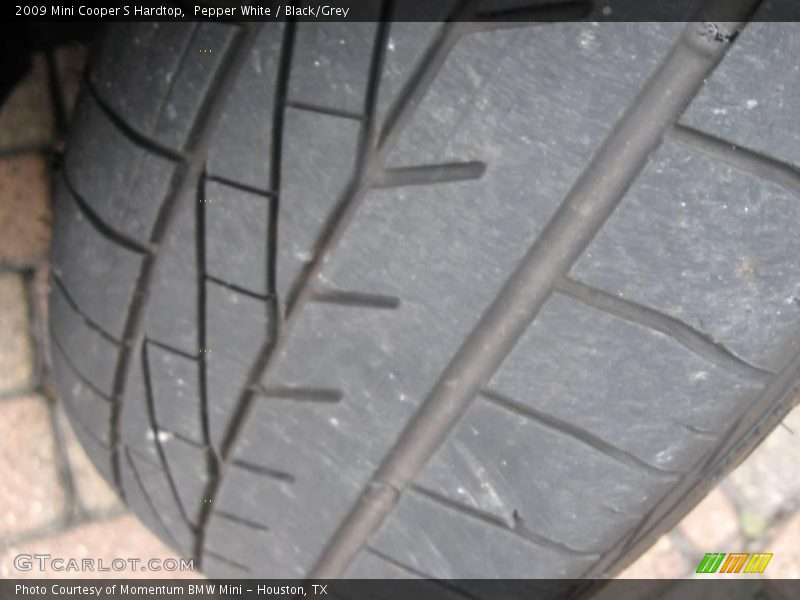 Pepper White / Black/Grey 2009 Mini Cooper S Hardtop