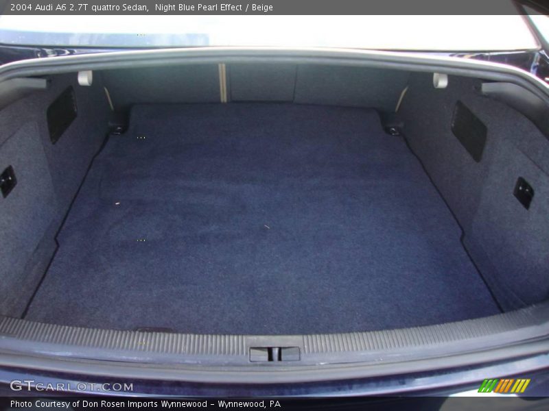 Night Blue Pearl Effect / Beige 2004 Audi A6 2.7T quattro Sedan