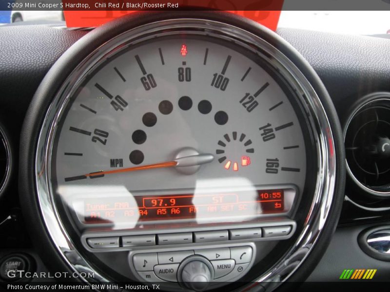 Chili Red / Black/Rooster Red 2009 Mini Cooper S Hardtop