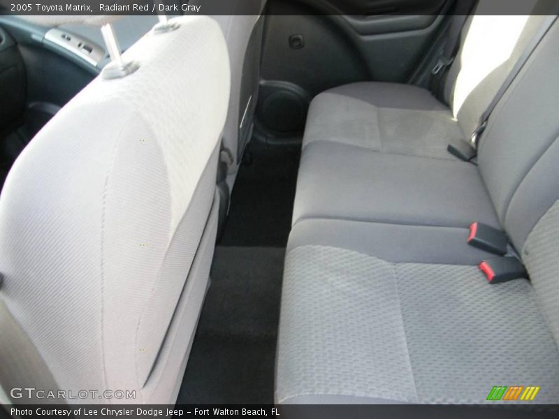 Radiant Red / Dark Gray 2005 Toyota Matrix