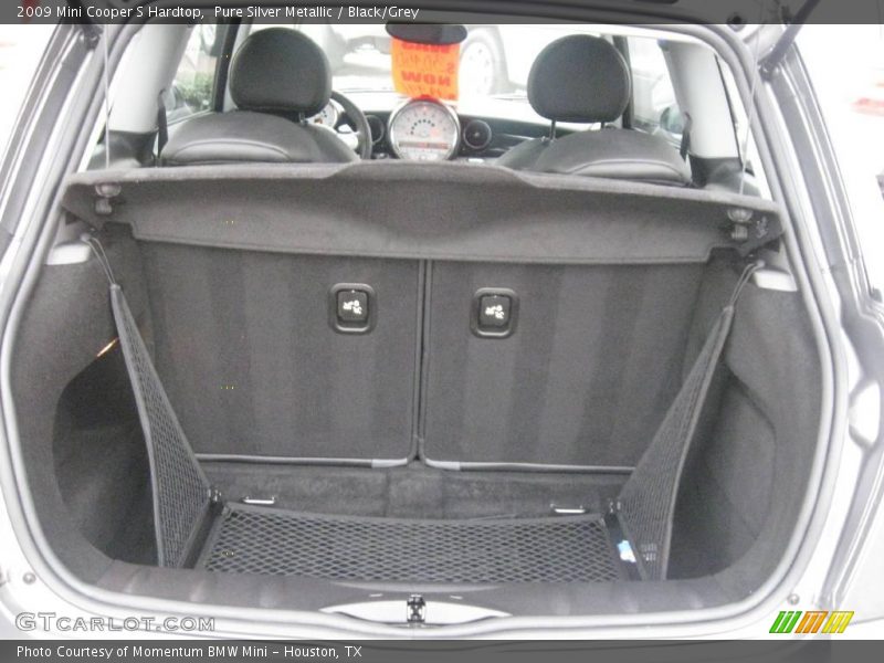 Pure Silver Metallic / Black/Grey 2009 Mini Cooper S Hardtop