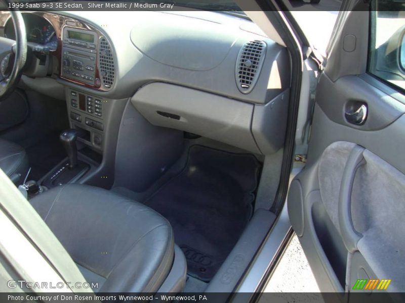 Silver Metallic / Medium Gray 1999 Saab 9-3 SE Sedan