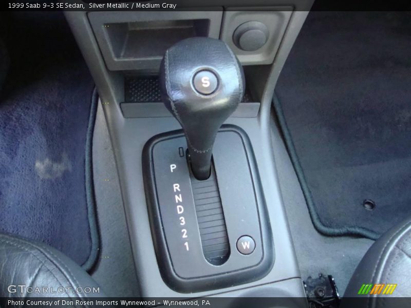 Silver Metallic / Medium Gray 1999 Saab 9-3 SE Sedan