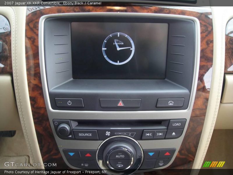 Ebony Black / Caramel 2007 Jaguar XK XKR Convertible