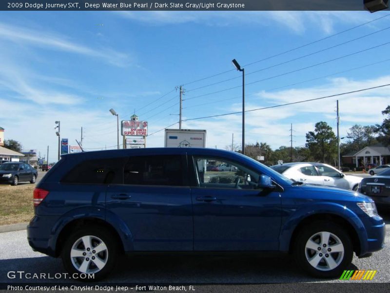 Deep Water Blue Pearl / Dark Slate Gray/Light Graystone 2009 Dodge Journey SXT