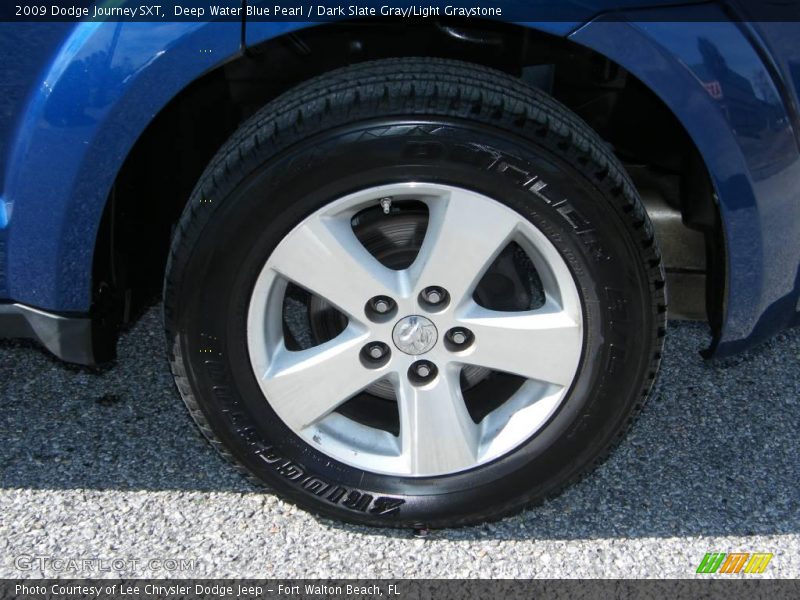 Deep Water Blue Pearl / Dark Slate Gray/Light Graystone 2009 Dodge Journey SXT