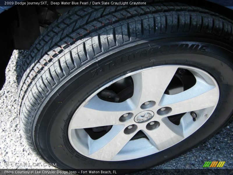 Deep Water Blue Pearl / Dark Slate Gray/Light Graystone 2009 Dodge Journey SXT