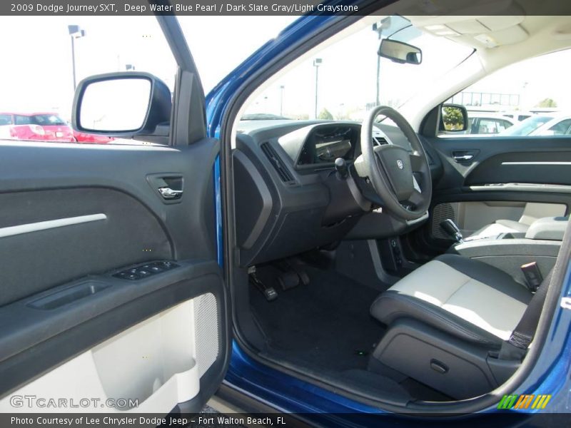 Deep Water Blue Pearl / Dark Slate Gray/Light Graystone 2009 Dodge Journey SXT
