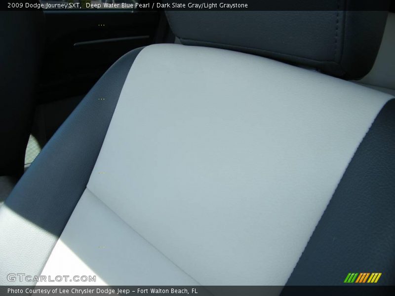 Deep Water Blue Pearl / Dark Slate Gray/Light Graystone 2009 Dodge Journey SXT