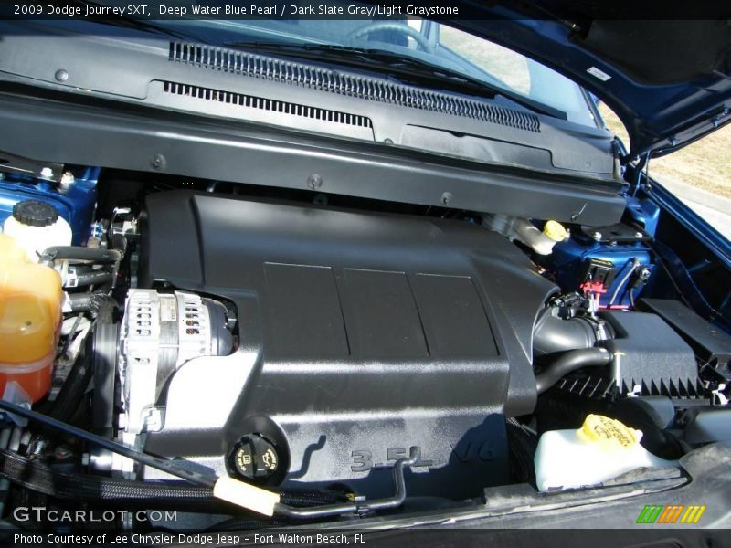 Deep Water Blue Pearl / Dark Slate Gray/Light Graystone 2009 Dodge Journey SXT