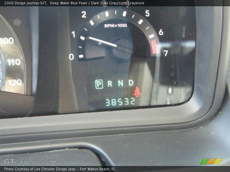 Deep Water Blue Pearl / Dark Slate Gray/Light Graystone 2009 Dodge Journey SXT