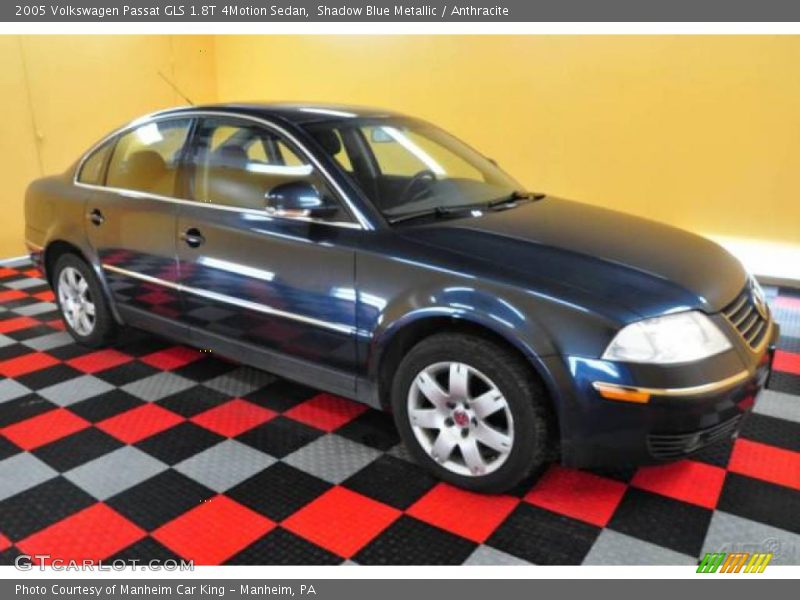 Shadow Blue Metallic / Anthracite 2005 Volkswagen Passat GLS 1.8T 4Motion Sedan