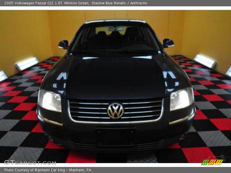 Shadow Blue Metallic / Anthracite 2005 Volkswagen Passat GLS 1.8T 4Motion Sedan