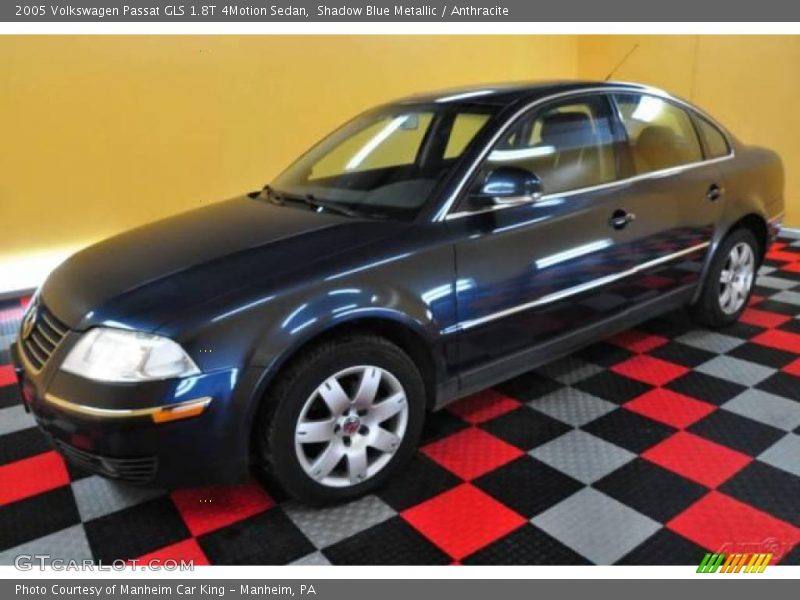 Shadow Blue Metallic / Anthracite 2005 Volkswagen Passat GLS 1.8T 4Motion Sedan