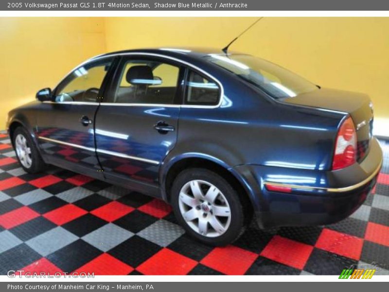 Shadow Blue Metallic / Anthracite 2005 Volkswagen Passat GLS 1.8T 4Motion Sedan