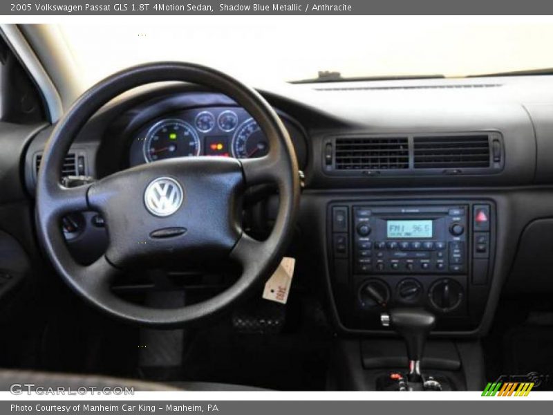 Shadow Blue Metallic / Anthracite 2005 Volkswagen Passat GLS 1.8T 4Motion Sedan