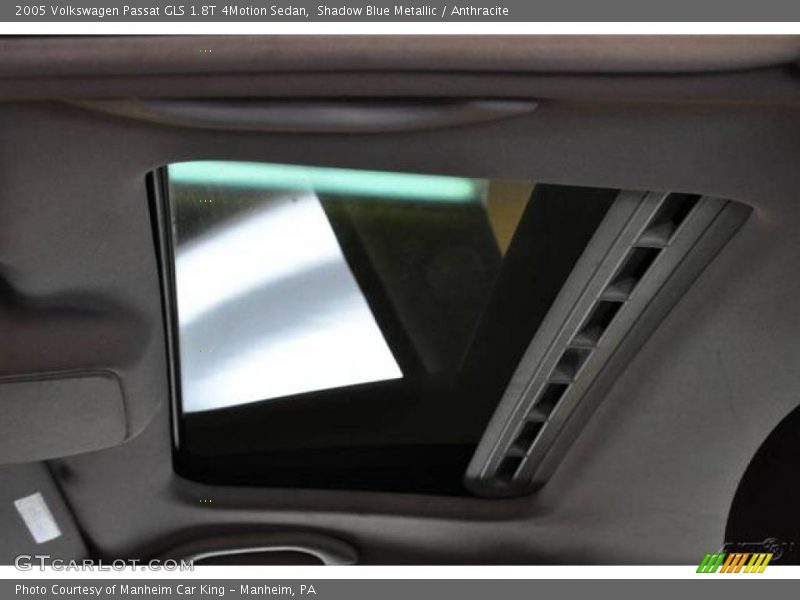 Shadow Blue Metallic / Anthracite 2005 Volkswagen Passat GLS 1.8T 4Motion Sedan