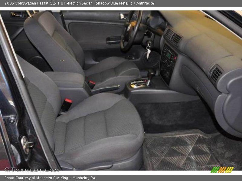 Shadow Blue Metallic / Anthracite 2005 Volkswagen Passat GLS 1.8T 4Motion Sedan