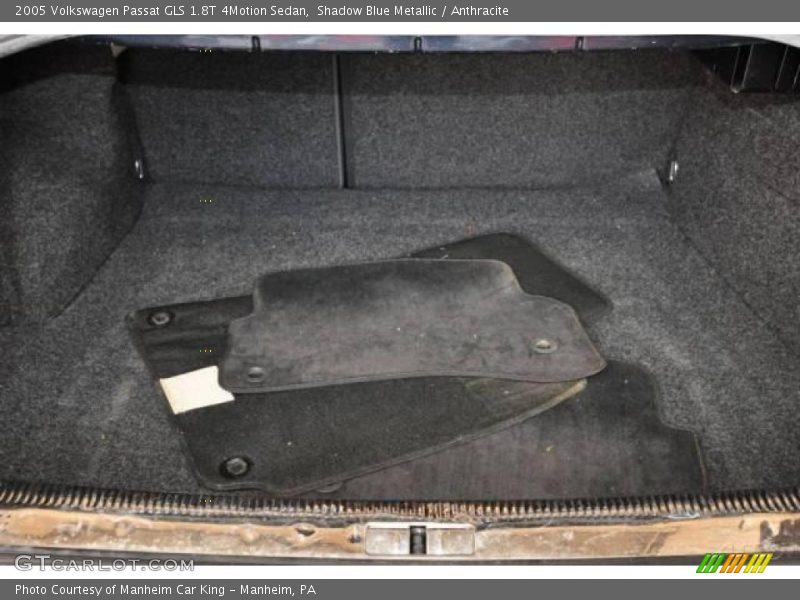 Shadow Blue Metallic / Anthracite 2005 Volkswagen Passat GLS 1.8T 4Motion Sedan