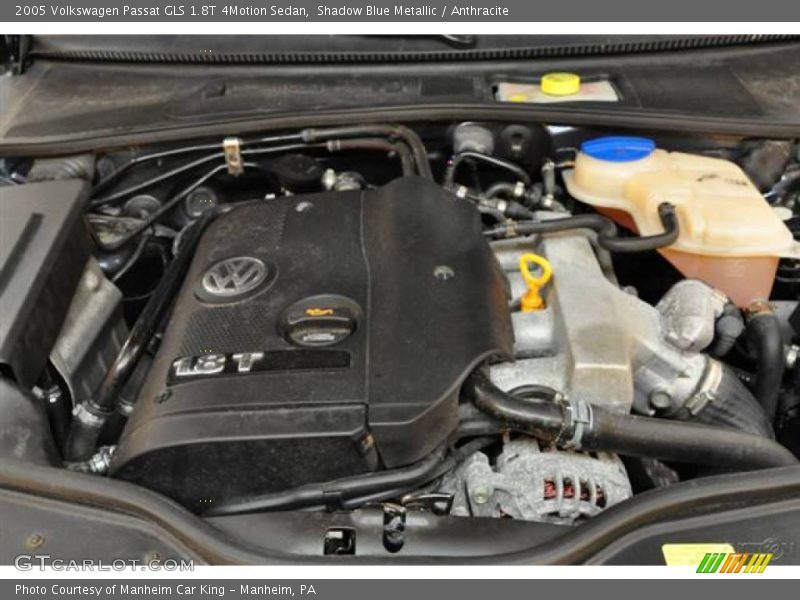 Shadow Blue Metallic / Anthracite 2005 Volkswagen Passat GLS 1.8T 4Motion Sedan