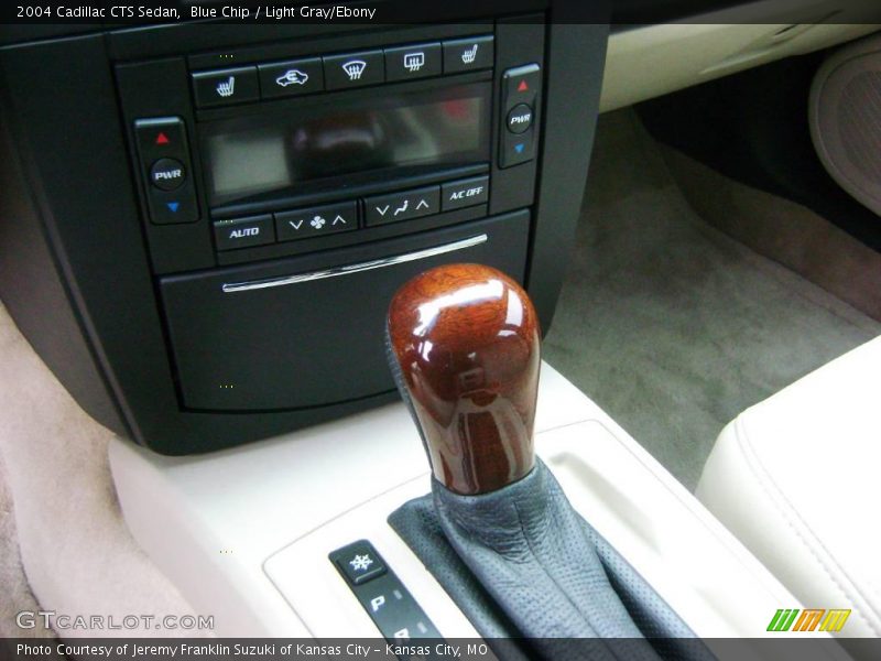 Blue Chip / Light Gray/Ebony 2004 Cadillac CTS Sedan