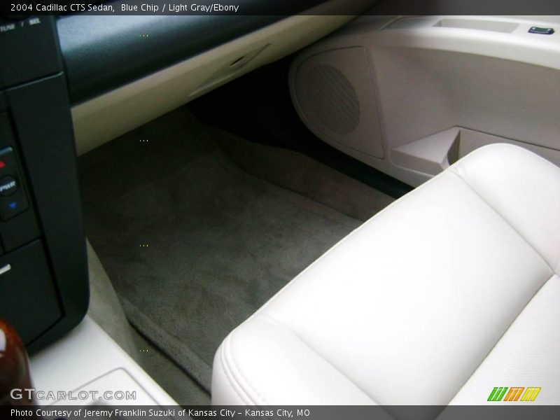Blue Chip / Light Gray/Ebony 2004 Cadillac CTS Sedan