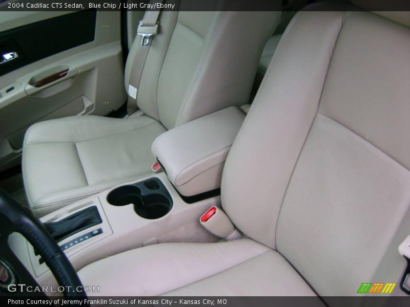 Blue Chip / Light Gray/Ebony 2004 Cadillac CTS Sedan