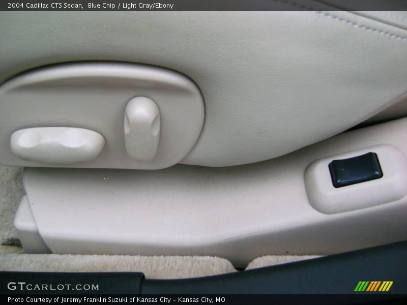 Blue Chip / Light Gray/Ebony 2004 Cadillac CTS Sedan