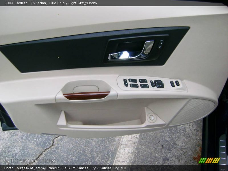 Blue Chip / Light Gray/Ebony 2004 Cadillac CTS Sedan