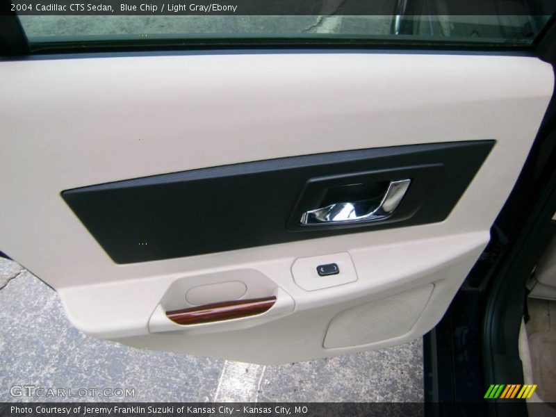Blue Chip / Light Gray/Ebony 2004 Cadillac CTS Sedan