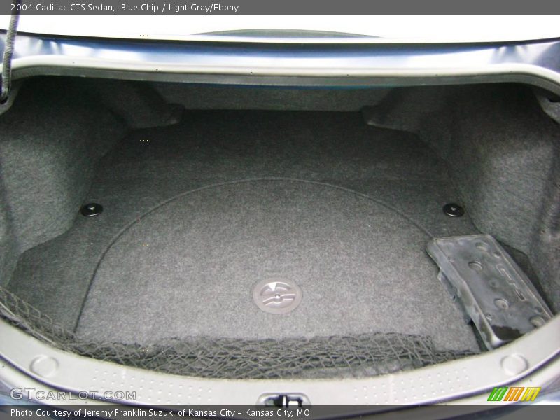 Blue Chip / Light Gray/Ebony 2004 Cadillac CTS Sedan