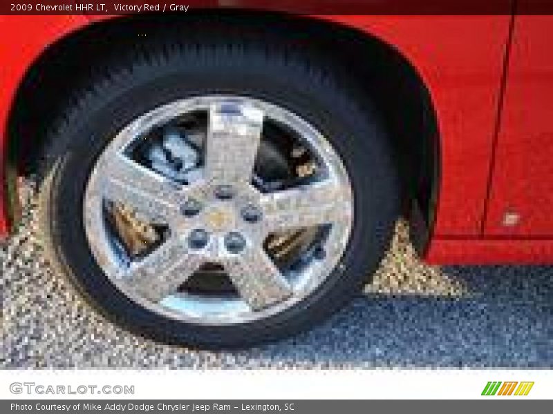 Victory Red / Gray 2009 Chevrolet HHR LT