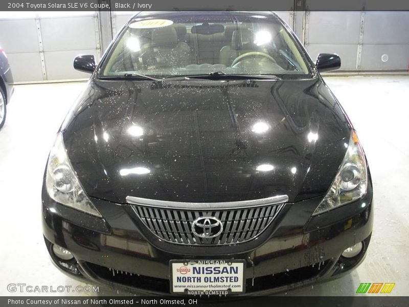 Black / Ivory 2004 Toyota Solara SLE V6 Coupe