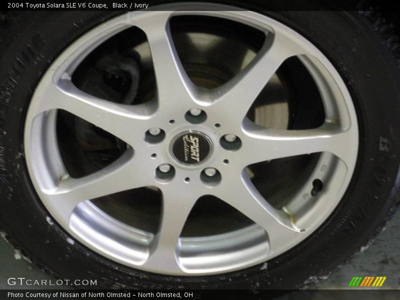 Black / Ivory 2004 Toyota Solara SLE V6 Coupe