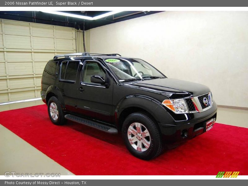 Super Black / Desert 2006 Nissan Pathfinder LE